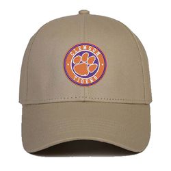 ncaa clemson tigers embroidered baseball cap, ncaa logo embroidered hat, clemson tigers football team