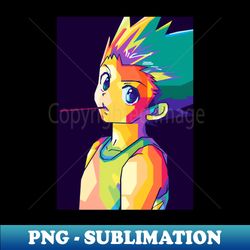 gon freecs pop art - exclusive sublimation digital file - stunning sublimation graphics