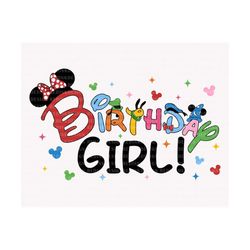 birthday girl svg, birthday svg, magical birthday svg, birthday shirt svg, mouse birthday svg, birthday party svg, birth