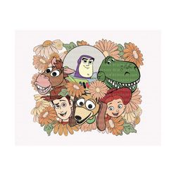 cowboy and friends png, friendship png, family vacation png, floral png, vacay mode png, family shirt png, making memori