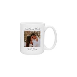 personalized photo coffee mug birthday gift, custom mug gift for mom, anniversary gift for herhim