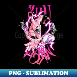 bajin buu dragon ballz - png transparent digital download file for sublimation - perfect for personalization