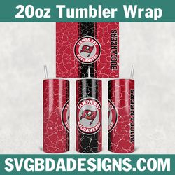 skinny 20oz tampa bay buccaneers tumbler wrap, tampa bay buccaneers tumbler wrap, nfl football tumbler 20oz