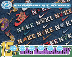 15+ custom logo basketball brand embroidery bundle, famous basketball team embroidery bundle, basketball embroidery bundle, pes, dst, jef, files, instant download