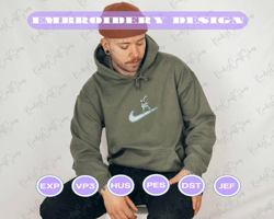 nike frozen embroidered sweatshirt - embroidered sweatshirt/ hoodies, digital download, embroidery machine files