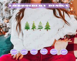 christmas tree embroidery designs, christmas embroidery designs, merry christmas embroidery, xmas embroidery files