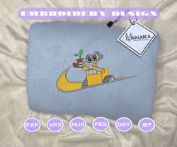 nike wall-e embroidered sweatshirt - embroidered sweatshirt/ hoodies
, instant download, embroidery machine files