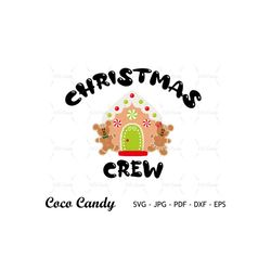 christmas crew svg | merry christmas svg | mouse christmas cookie svg | mouse gingerbread svg | cut files for cricut | s