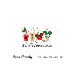 christmasgoals svg |christmas gingerbread svg | christmas snack svg |mouse gingnerbread svg | cut files for cricut | sil