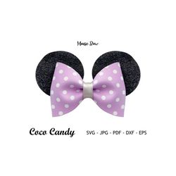 mouse pinch bow template svg,hairbow template svg,bow svg