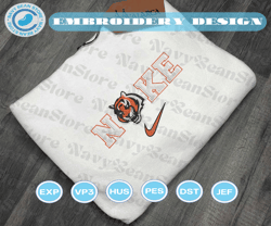 nike nfl cincinnati bengals logo embroidery design, nike nfl logo sport embroidery machine design, famous football team embroidery design, football brand embroidery, pes, dst, jef, files