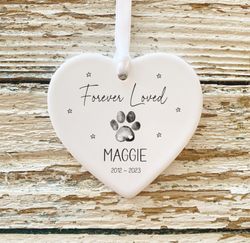 pet memorial gift, pet christmas ornament