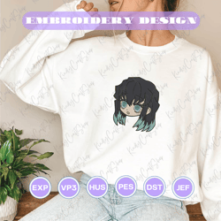 demon animee embroidery designs, slayer anime embroidery files, machine embroidery files, hero embroidery patterns,  pes, dst, jef, instant download