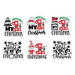 christmas bundle svg, winter svg, merry christmas svg, holidays svg, santa svg file cut digital download