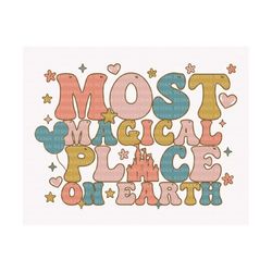 most magical place on earth svg, magical and fabulous svg, family trip, magical castle svg, magical kingdom svg, magic c