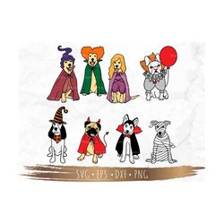 Halloween dog, Spooky Season, Halloween, SVG Files for Cricut, silhouette, Digital Download