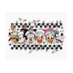christmas mouse and friends png, character face xmas png, pink christmas png, christmas friends png, xmas holiday, retro