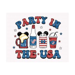 party in the usa svg, fourth of july svg, 4th of july svg, party in the usa png, independence day svg, patriotic svg