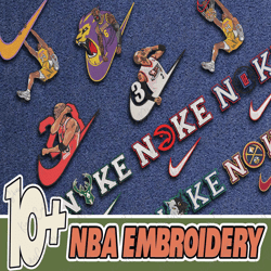 10+ custom logo basketball brand embroidery bundle, famous basketball team embroidery bundle, basketball embroidery bundle, pes, dst, jef, files, instant download