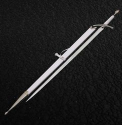 handmade glamdring white sword of gandalf from the lord of the ring (lotr) replica