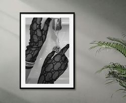 Luxury Brands Digital Poster, Trendy Printable With Logo, Fashion Luxury Digital Download 18