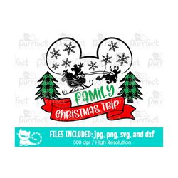 family christmas trip boy svg, family holiday vacation trip shirt, digital cut files svg dxf jpeg png, printable clipart