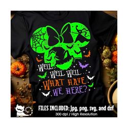 halloween mouse girl shirt svg, oogie boogie bash svg, spooky castle svg, spooky halloween svg, cut files svg dxf jpeg p