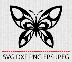butterfly svg,png,eps cameo cricut design template stencil vinyl decal tshirt transfer iron on
