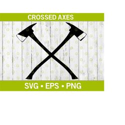 crossed fire axes svg, firefighter svg, emergency axes svg, double chopper svg, fireman's tools svg, axes crossed, fire