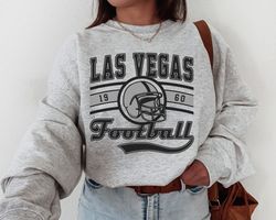 las vegas football t-shirt sweatshirt, vintage style las vegas football shirt