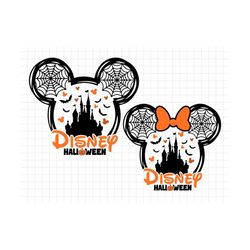 mouse halloween svg, magic kingdom halloween svg, magic kingdom trip, magic mouse halloween svg, magic castle halloween