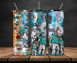 dolphins sports tumbler, 32 team football tumbler png design, nfl tumbler wrap 21