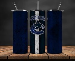 vancouver canucks tumbler warp, ncca tumbler warp, sport tumbler png ,instant download 108