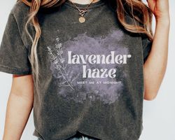 Retro Lavender Haze Shirt, Gift for Her, Taylor Swift Merch, Taylor Swift Fan Gift, Taylor Swift Merch, Meet me at Midni