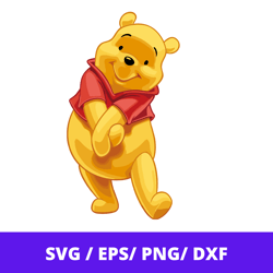 winnie the pooh - 11 svg, png, pdf, dxf
