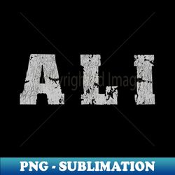 Ali Vintage - Digital Sublimation Download File - Perfect for Sublimation Art