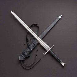 custom handmade high carbon steel viking sword. 38 inches overall length. best for christmas gift. s44