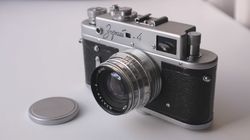 zorki 4 soviet rangefinder camera 35mm jupiter 8 lens 50mm leica copy vintage decor