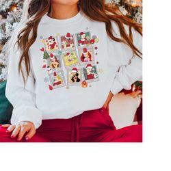 princess christmas shirt, disney princess christmas polaroid shirt, cinderella belle tiana jamine ariel snow white disne