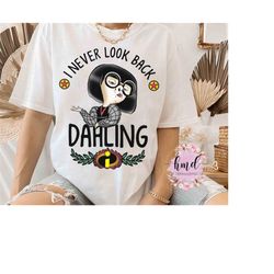 disney pixar incredibles edna darling graphic shirt, wdw magic kingdom holiday unisex t-shirt family birthday gift adult