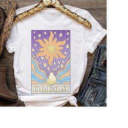 vintage disney tangled dream festival poster shirt, disneyland vacation holiday, unisex t-shirt family birthday gift adu