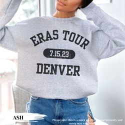 denver night 2 taylor swift eras tour college sweatshirt,custom eras tour outfit, eras tour merch, taylor swiftie merch,