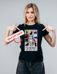 custom cat or dog taylor swift eras tour print - unisex tee, unisex hoodie sweatshirt custom cat or dog print, taylor sw