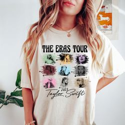 the eras tour shirt taylor swift shirt the eras tour 2023 eras tour tshirt 2023 taylor swiftie merch taylo|buy now: etsy