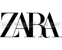 Zara Logo Svg, Fashion Brand Logo 125