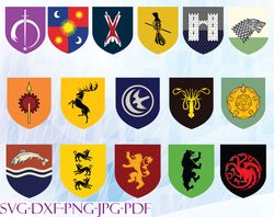 game of thrones flag svg, bundles game of thrones svg, png,dxf, pdf, jpg...