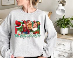 the boys of winter sweatshirt - christmas sweatshirt - the boys of christmas sweatshirt - christmas movie character - ch