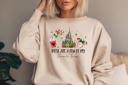 these are a few of my favorite things sweatshirt, disney christmas sweater, disney christmas kids, cute christmas, disne