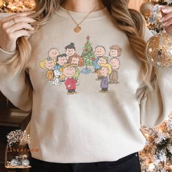 vintage charlie brown christmas sweatshirt, christmas sweatshirt, retro, vintage sweatshirt, christmas, peanuts sweatshi