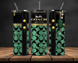 coach tumbler wrap 20 oz, logo tumbler png, fashion brand logo 75